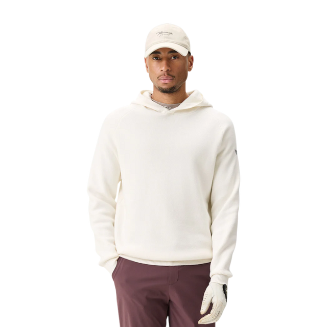 Macade Cream Tech Knit Hoodie