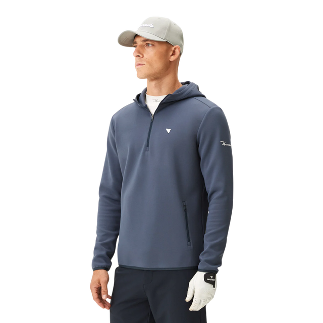 Macade Spruce Blue Therma Zip Hoodie