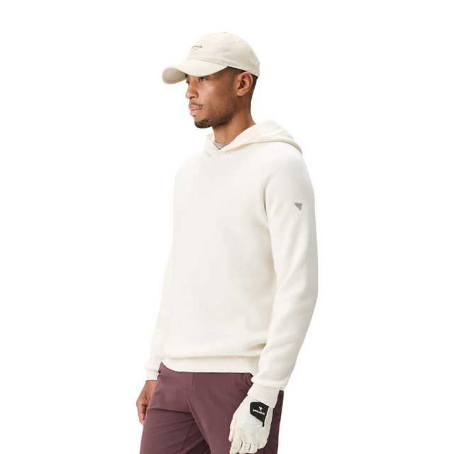 Macade Cream Tech Knit Hoodie