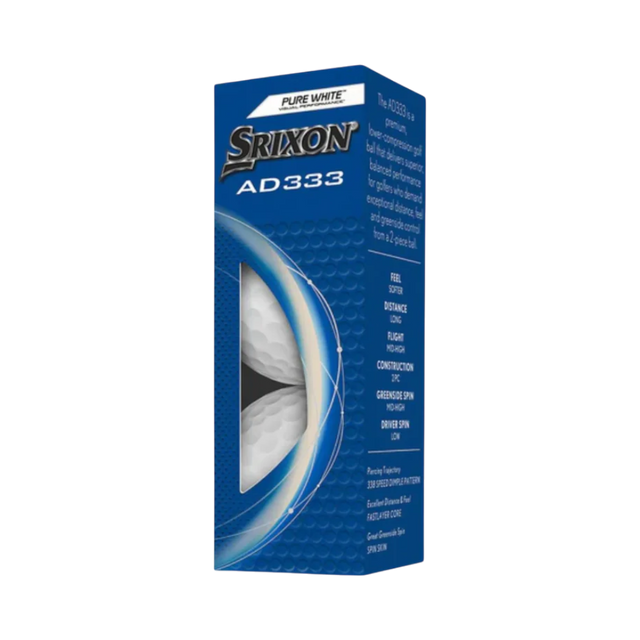 Srixon AD333 2026 White Golf Balls