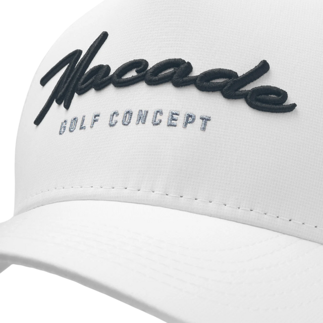 Macade White Signature Snapback