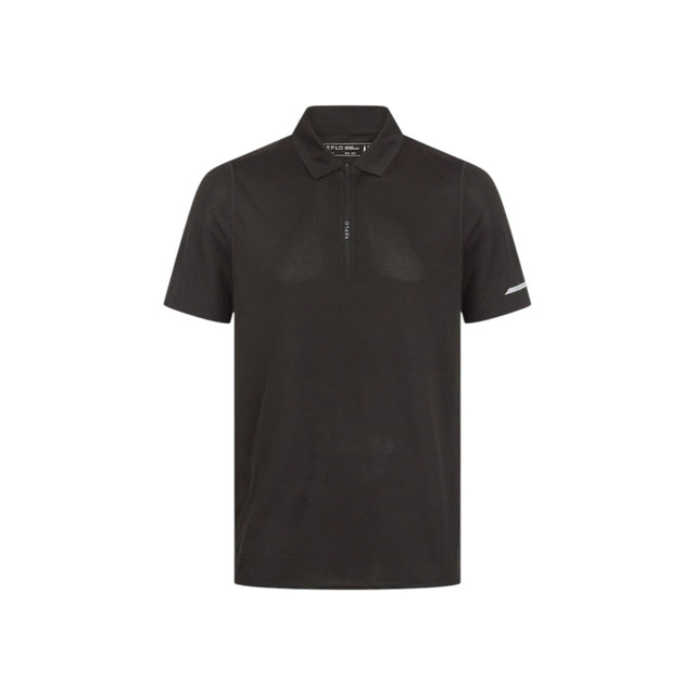Reflo Makalu Black Golf Shirt