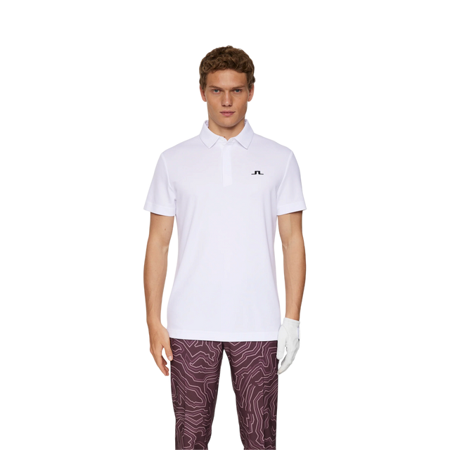 J.Lindeberg Peat White Polo