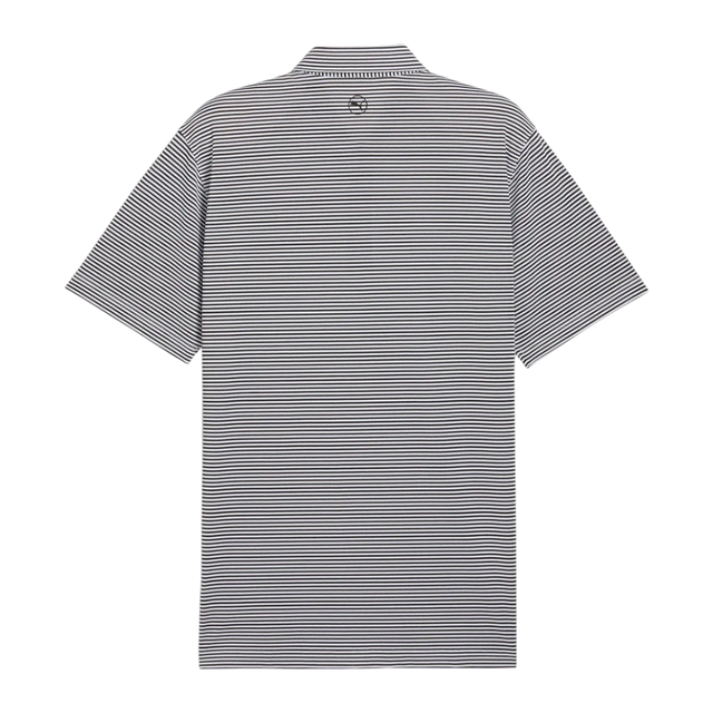 Puma Isle Pique Black/White Glow Polo