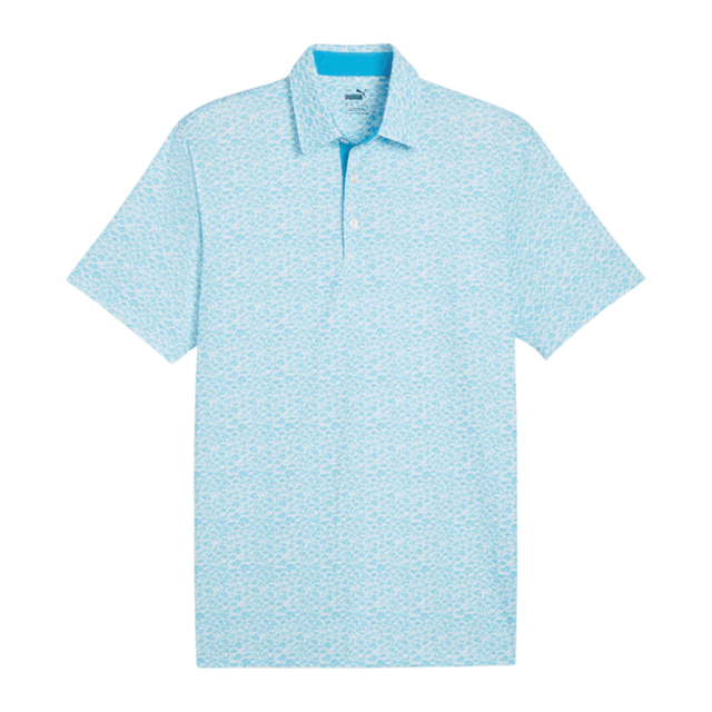 Puma MATTR Piranha Aqua Blue Polo