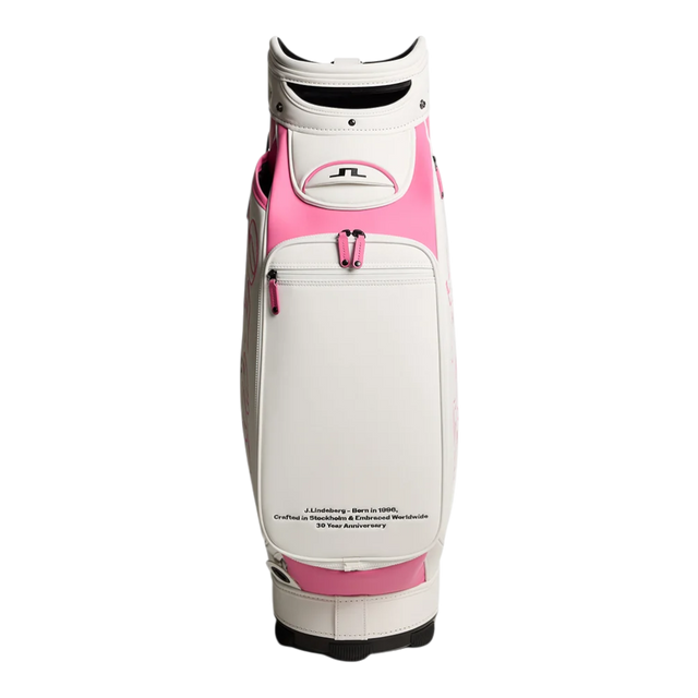 J.Lindeberg 30 Year Anniversary White/Pink Staff Bag
