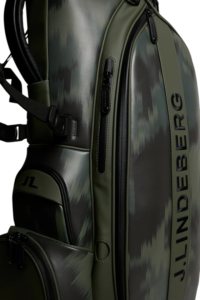 J.Lindeberg Print Warp Forest Play Stand Bag