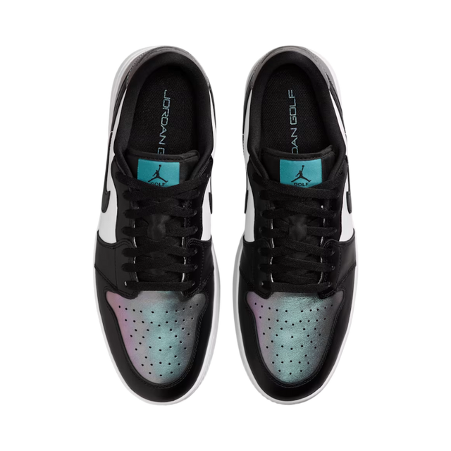Nike Air Jordan 1 Low G Spiked Mineral Teal/White/Black Golf Shoe