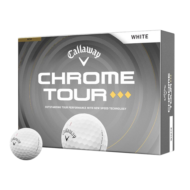 Callaway Chrome Tour Triple Diamond White Golf Balls
