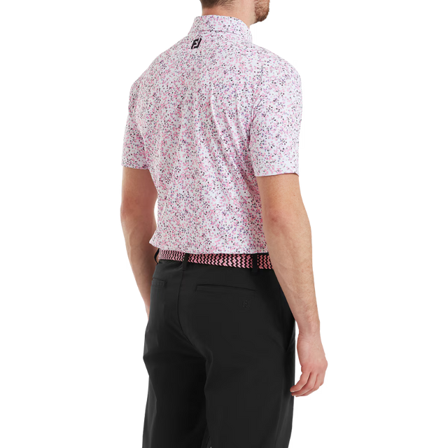 FootJoy Watercolour Print Pique Shirt
