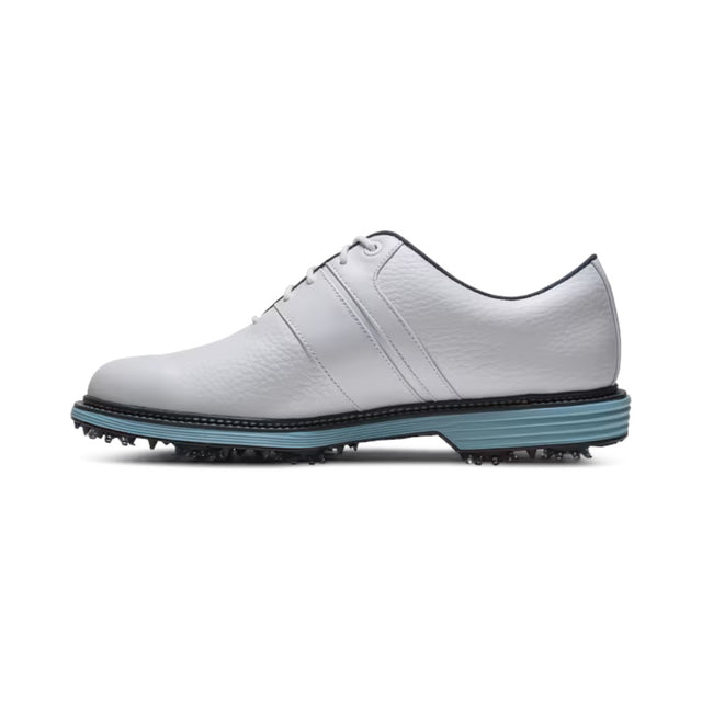 Footjoy Premiere Packard White Navy Shoe