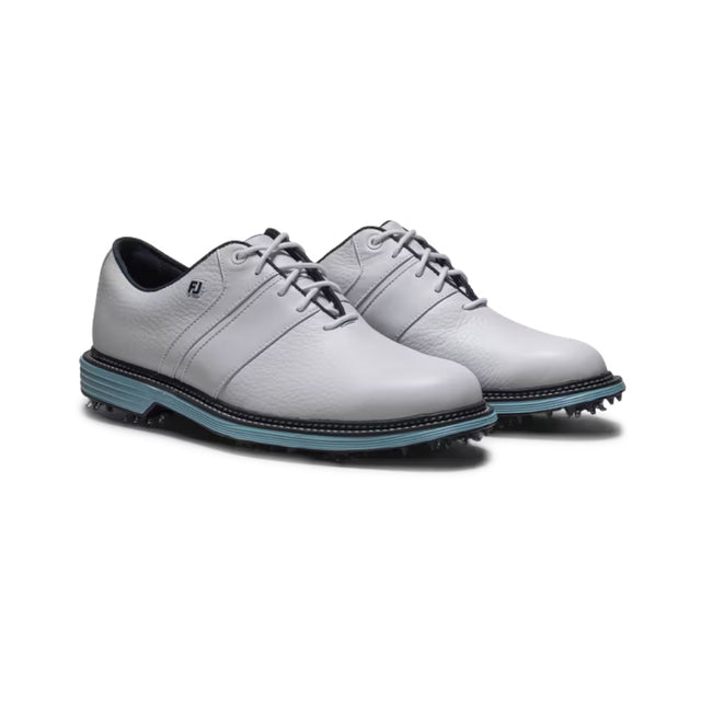 Footjoy Premiere Packard White Navy Shoe