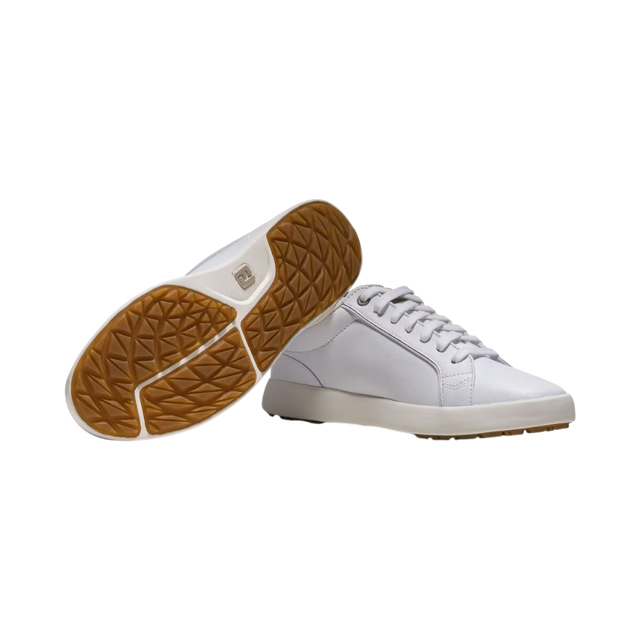 FootJoy Links Off White/Black Ladies Golf Shoe