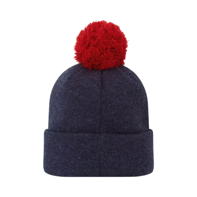 FootJoy Heather Navy Pom Pom Knit Hat