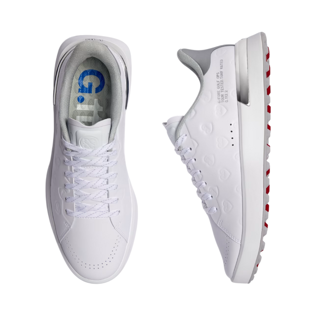 G/FORE Ladies G.112 Embossed Heart G's S/SLV Golf Shoe