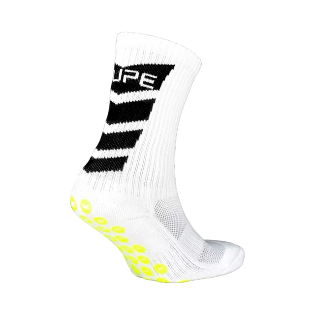 Kupe Active Kidz Calf Length White Unisex Socks