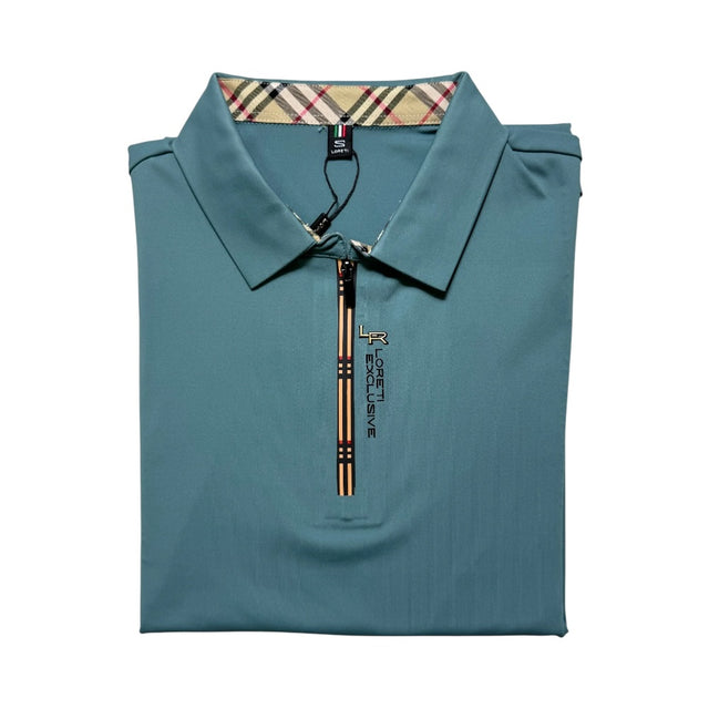 Loreti Oren Golfer Teal Shirt