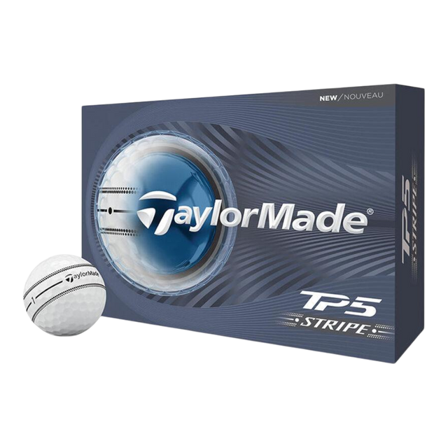 TaylorMade TP5 Stripe White Golf Balls