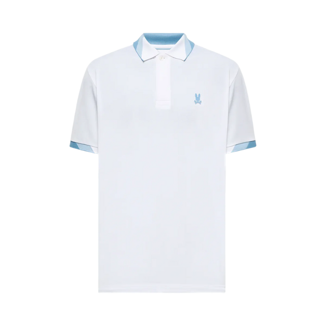 Psycho Bunny Onyx White Sport Polo