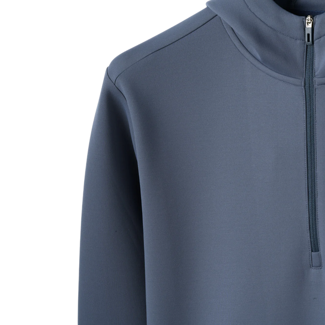 Macade Spruce Blue Therma Zip Hoodie