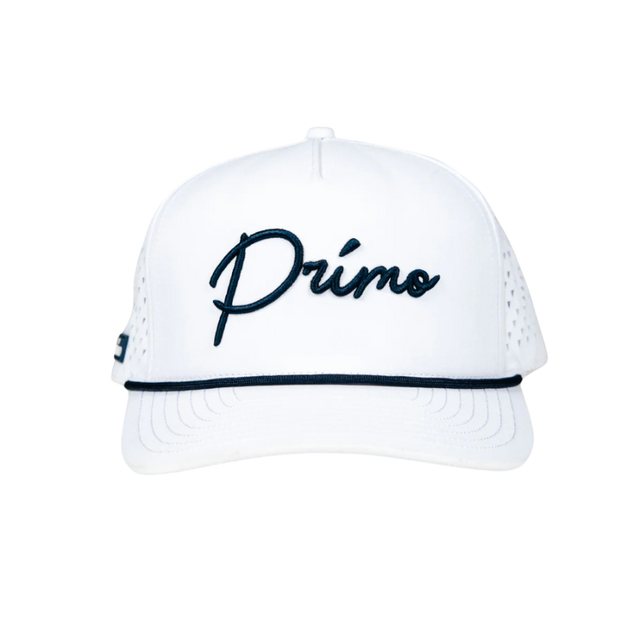 Primo Navy/White Rope Cursive Cap