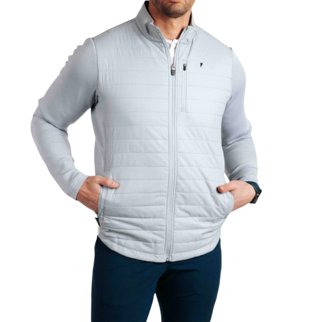 Primo Light Gray Hybrid Jacket