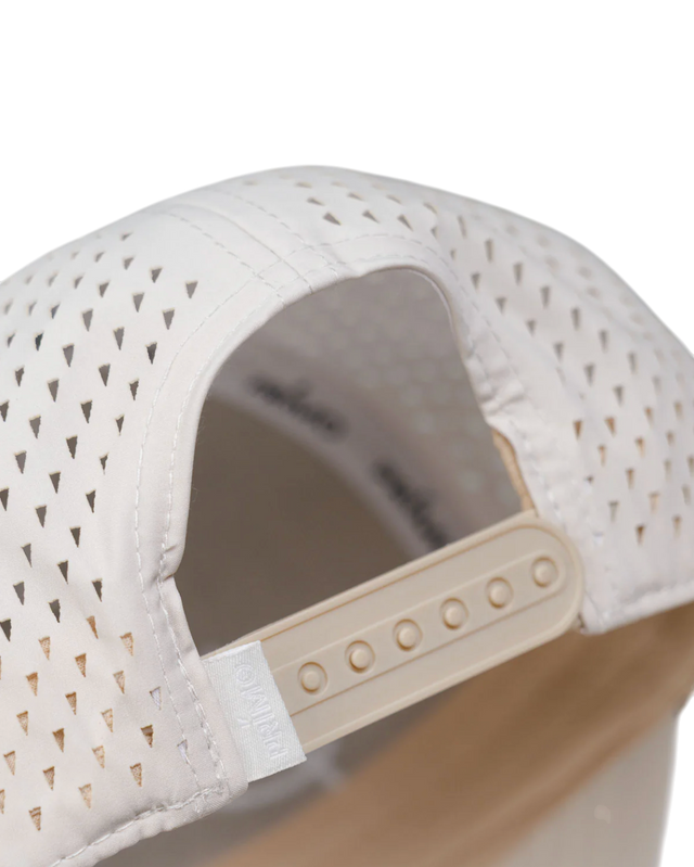 Primo & Grant Cream Rope Cursive Cap