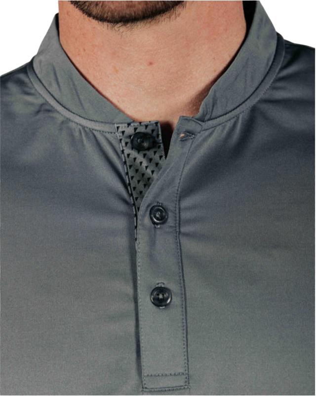 Primo Gray Blade Collar Polo