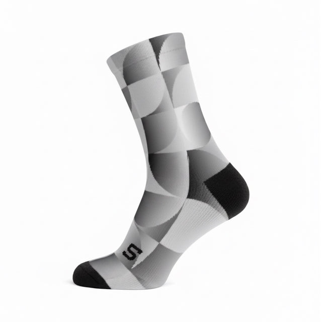Footwear Solid Silver Socks