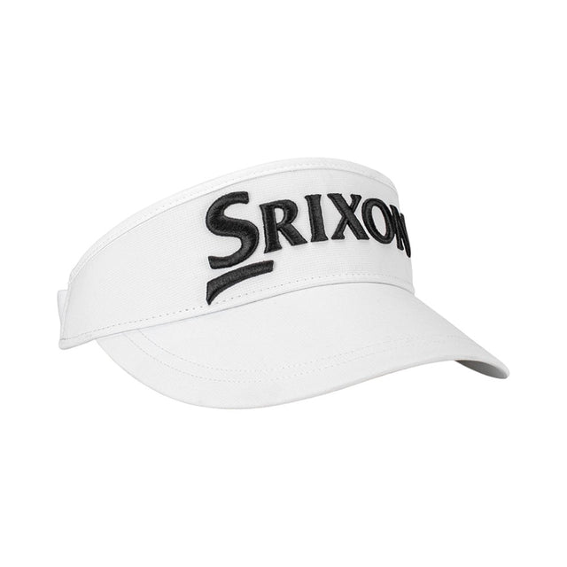 Srixon White / Black Visor Cap