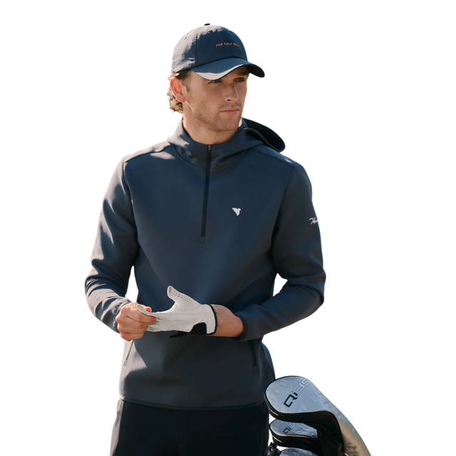 Macade Spruce Blue Therma Zip Hoodie