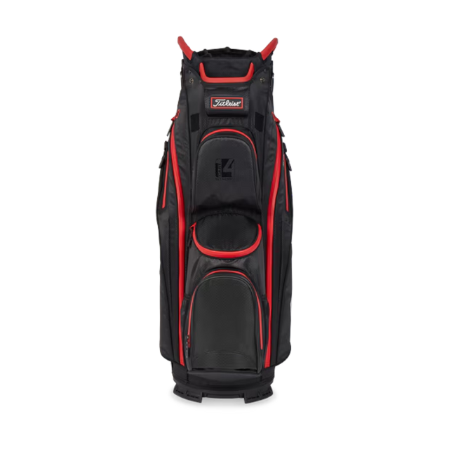 Titleist Cart 14 Stadry Black/Red Cart Bag