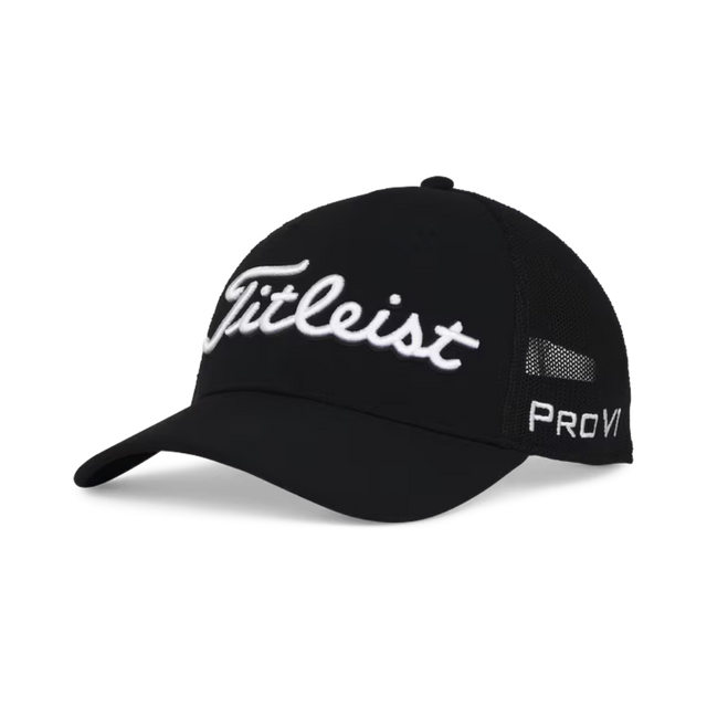 Titleist Tour Performance Mesh Black/White Cap