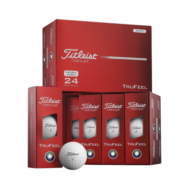 Titleist TruFeel Double Dozen with Ball Printing