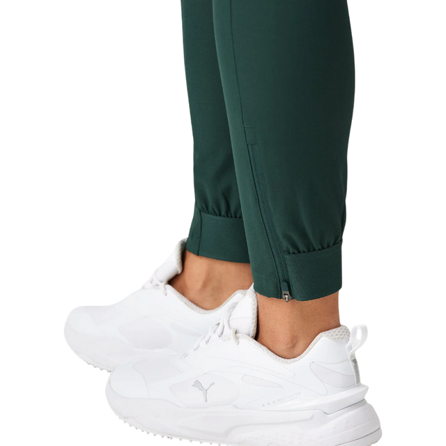 Macade Women's Teal Four-Way Stretch Golf Joggers