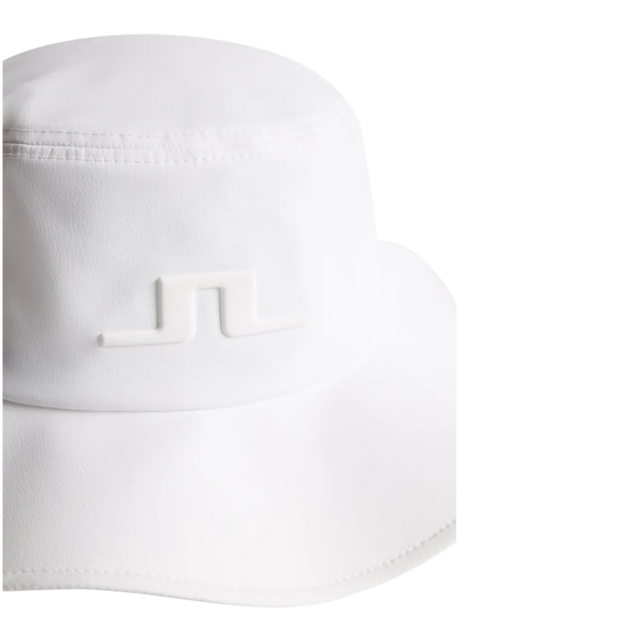 J.Lindeberg Tour Bucket White Hat