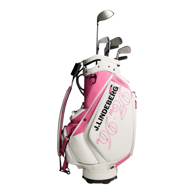 J.Lindeberg 30 Year Anniversary White/Pink Staff Bag
