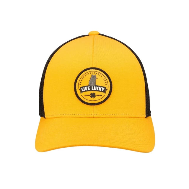 Black Clover 9 Lives Yellow Snapback Cap - One Golf