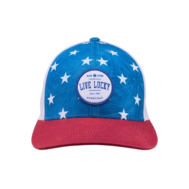 Black Clover Shooting Stars Blue Snapback Cap
