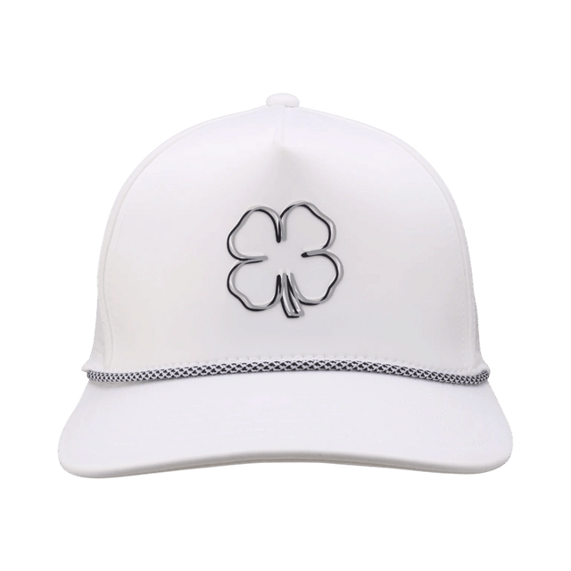 Black Clover Harlow Pro 1 White Breathable Performance Cap - One Golf