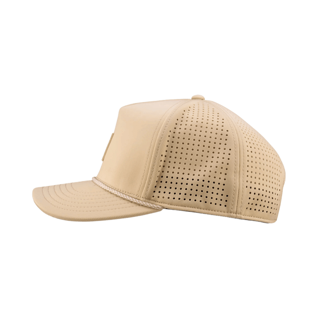 Black Clover Links 3 Tan Breathable Performance Cap - One Golf