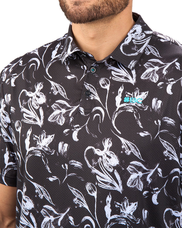 Black Clover Enzo Black Polo