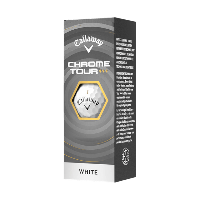 Callaway Chrome Tour Triple Diamond White Golf Balls - One Golf