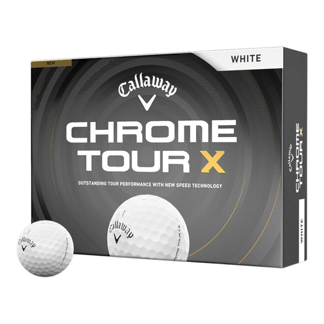 Callaway Chrome Tour X 26 White Golf Balls - One Golf