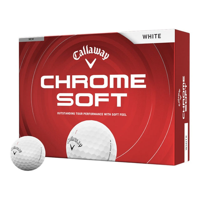 Callaway Chrome Soft 26 White Golf Balls