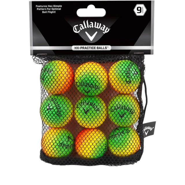 Callaway HX-Practise Multicolour Balls - One Golf