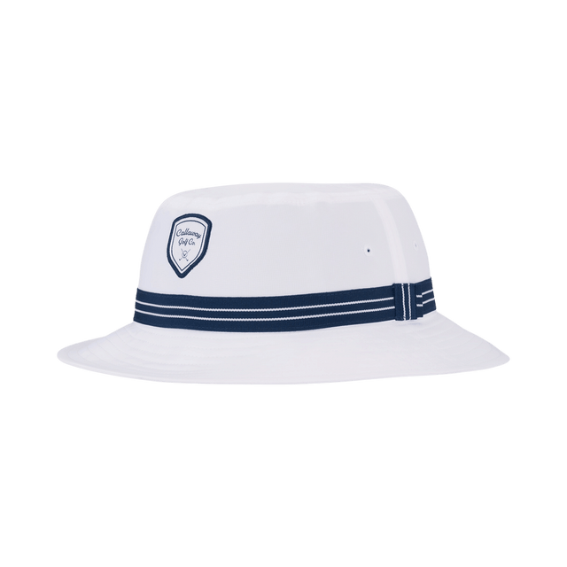 Callaway Men's Call Bucket White/Navy Hat - One Golf