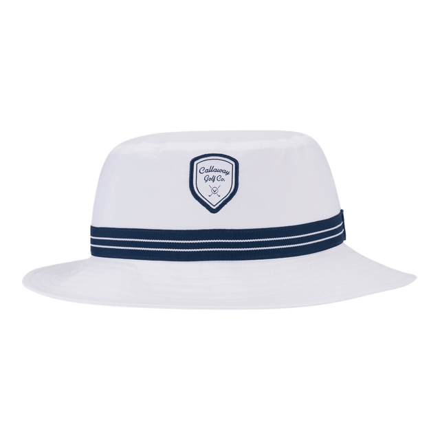 Callaway Men's Call Bucket White/Navy Hat - One Golf