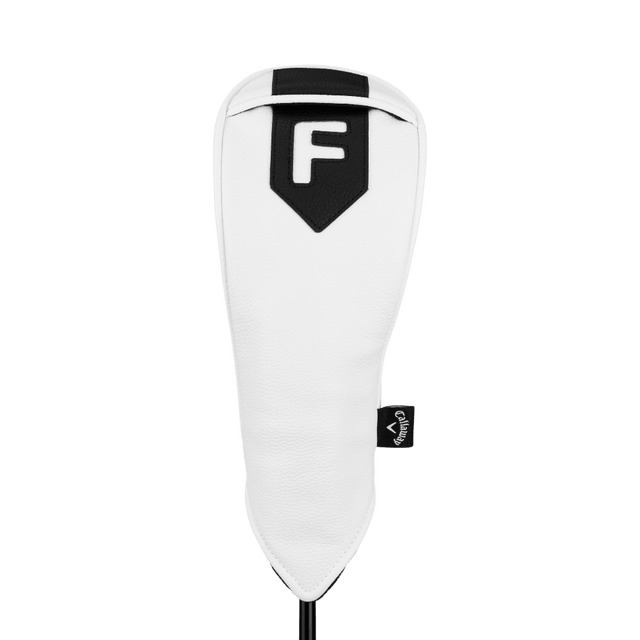 Callaway Premium White/Black Wood Cover - One Golf