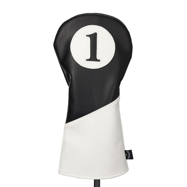 Callaway Vintage Driver Black/White Head Cover - One Golf